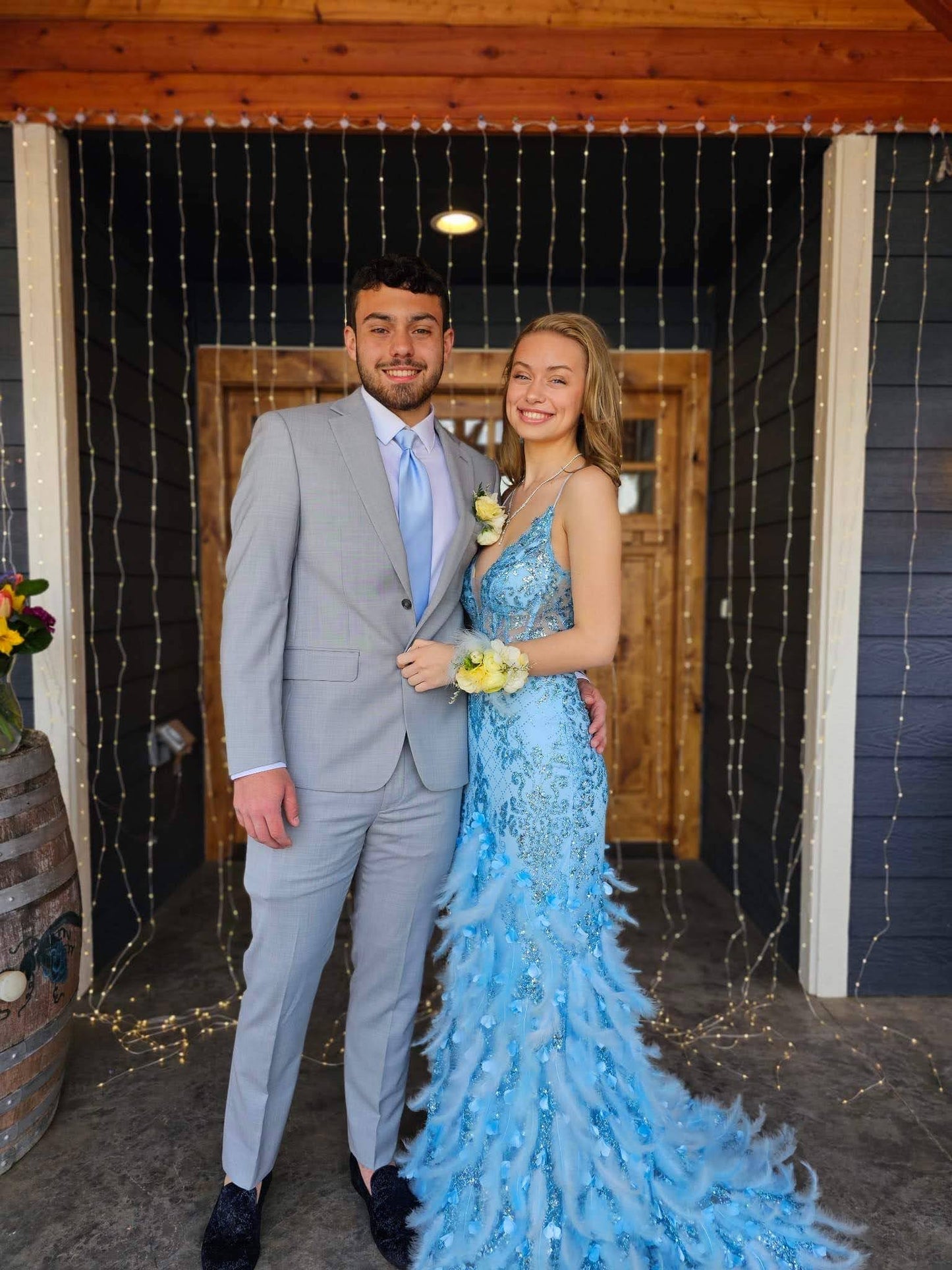 Corsage + Boutonniere Set