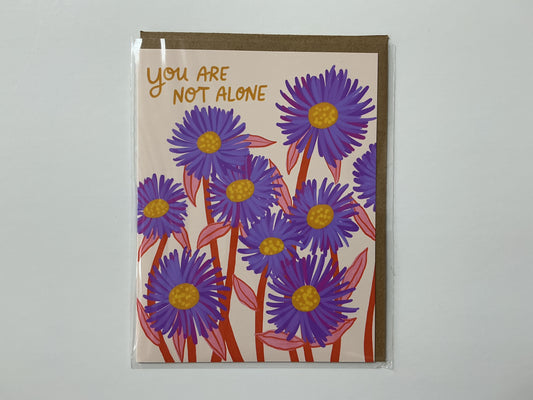 Dream Folk You Are Not Alone-Greeting Card