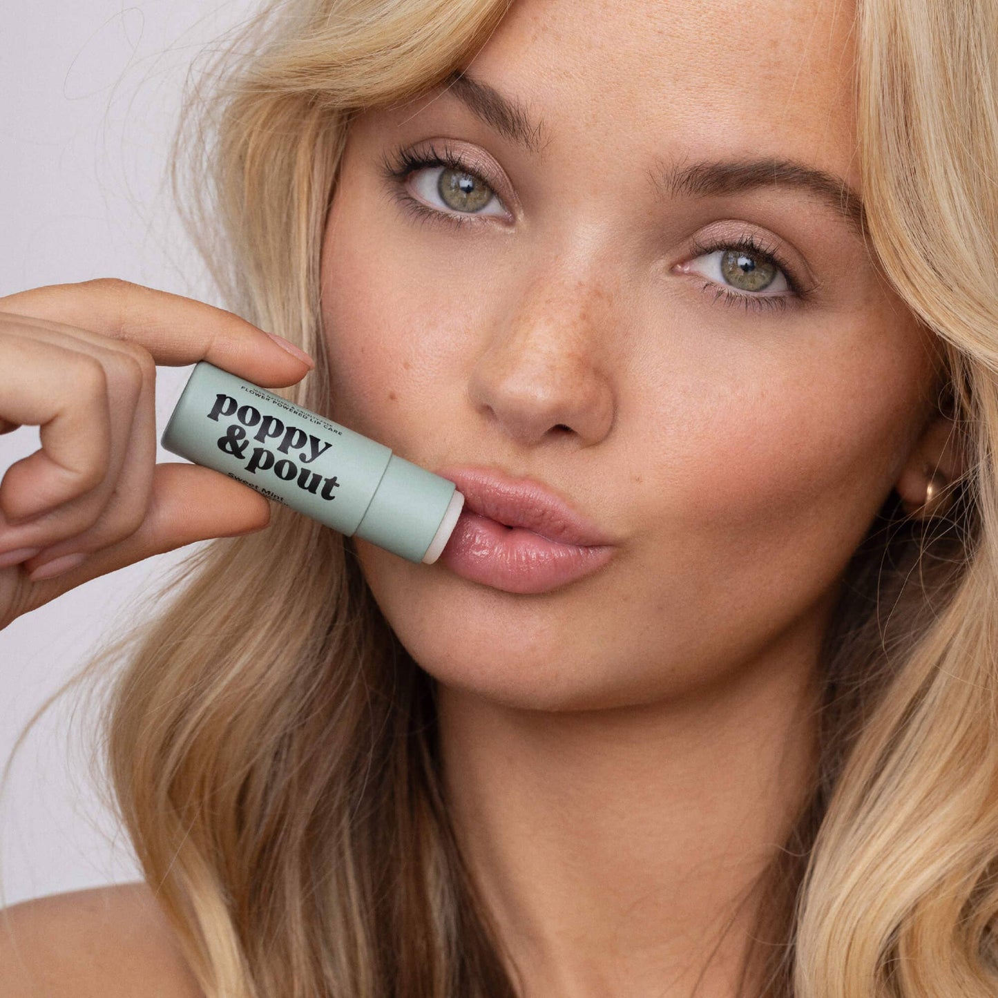 Poppy and Pout Lip Balm, Sweet Mint