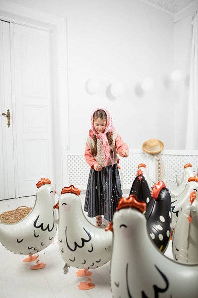 Hen (Spring Chicken) Foil Balloon 24 in. (3)