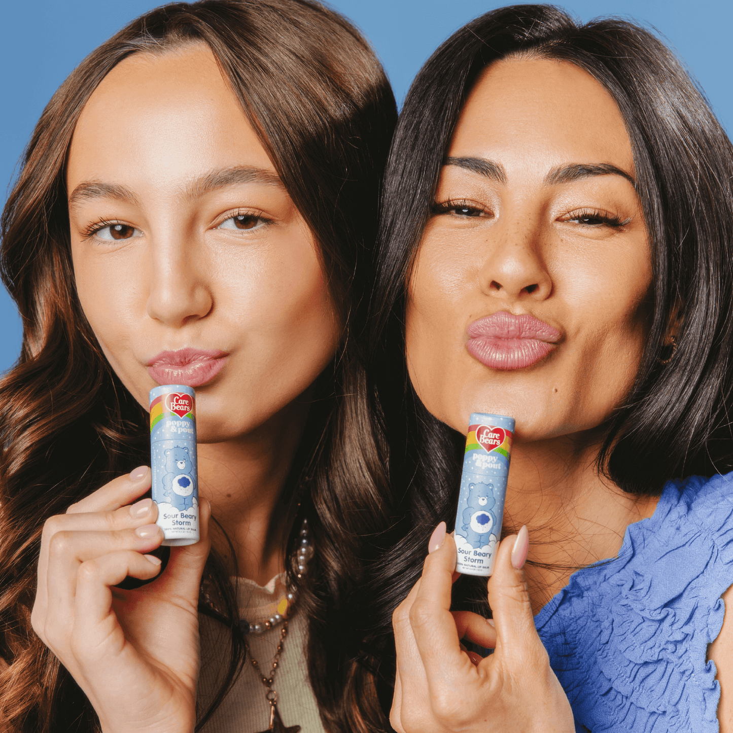 Poppy and Pout Limited Edition, Lip Balm Trio, Care Bears