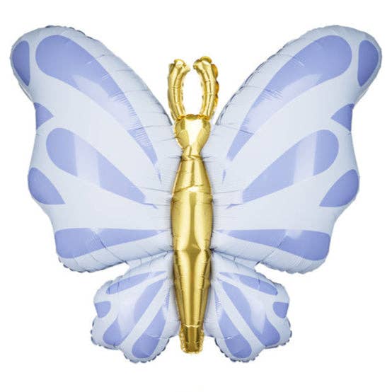 Born To Fly Butterfly Kisses Foil Balloon 27 in.