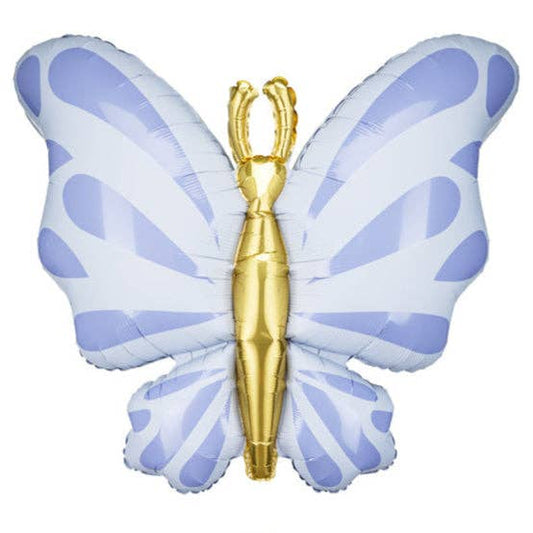 Born To Fly Butterfly Kisses Foil Balloon 27 in.