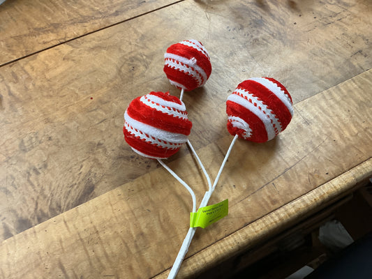 velvet stripe ball pick