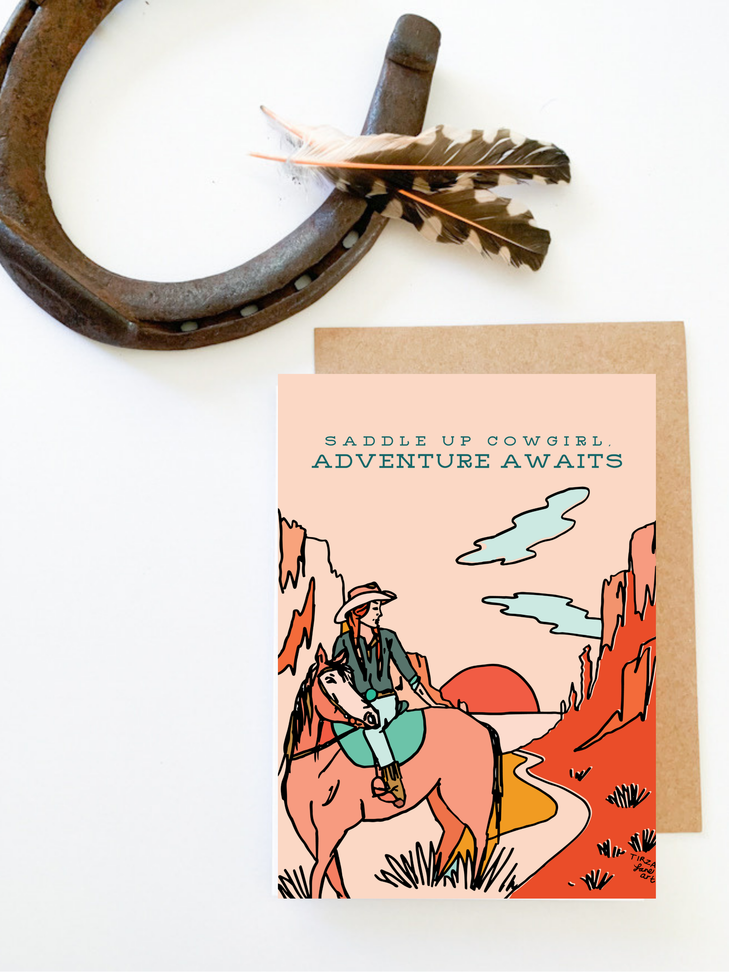 Cowgirl Card, Graduation, New Job Western Adventure