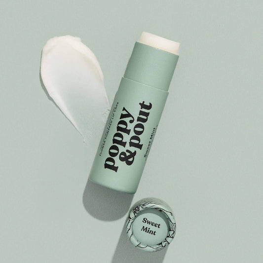 Poppy and Pout Lip Balm, Sweet Mint