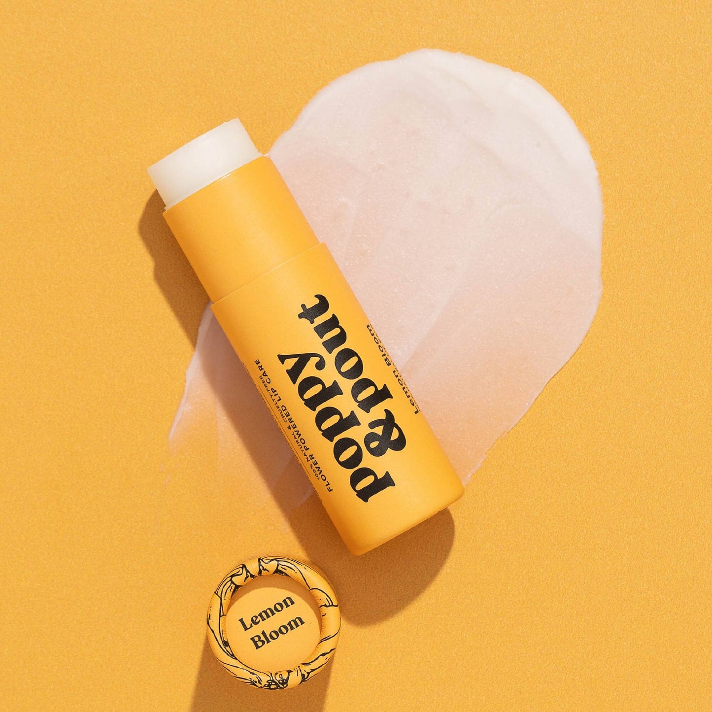 Poppy and Pout Lip Balm, Lemon Bloom