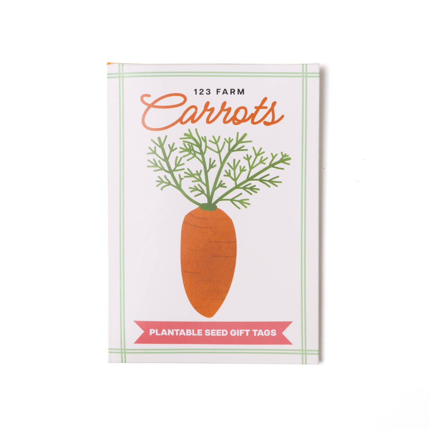 Plantable Seed Gift Tags - Vintage Seed Design, 5 Gift Tags: Strawberries