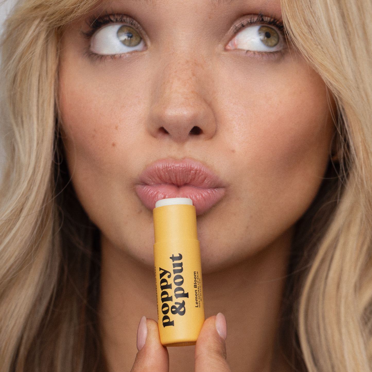 Poppy and Pout Lip Balm, Lemon Bloom